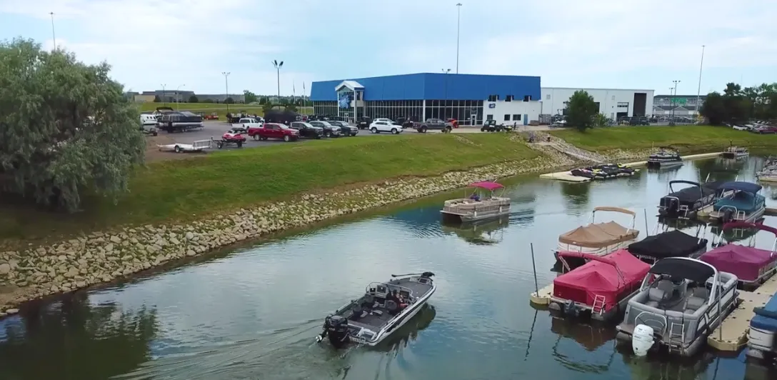 Marina and direct water access — demo image