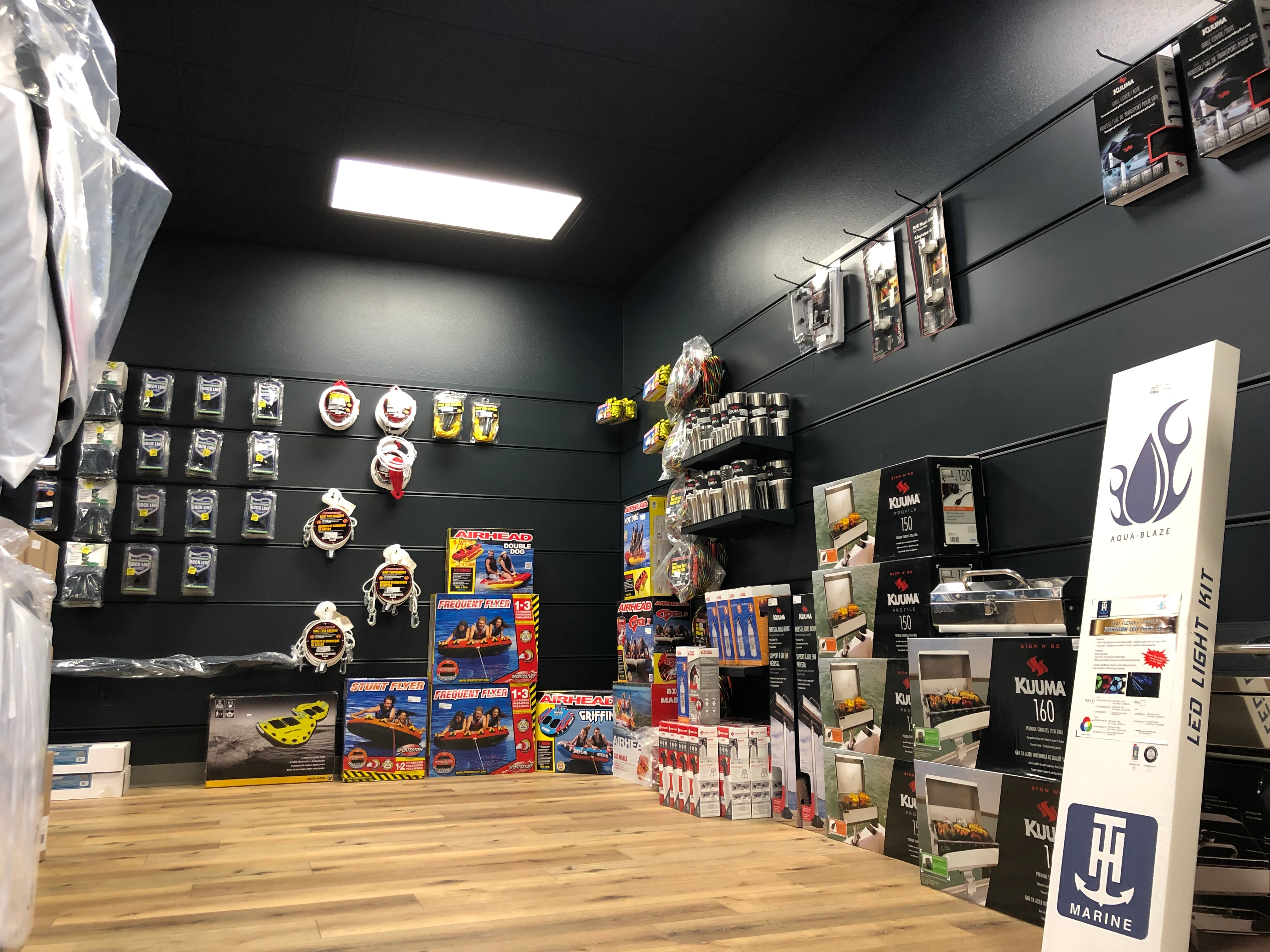 Accessories department product display